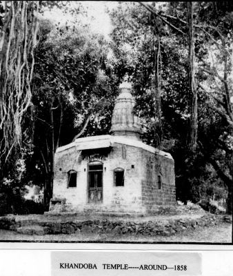 khandoba temple circa 1858
