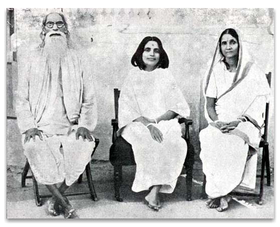 Anandamayi Ma with her parents
