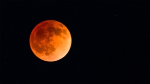 Red Moon at Lunar Eclipse