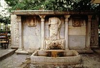 ancient roman fountain