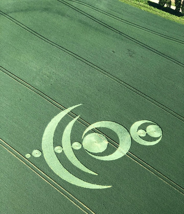 Crop Circle in France