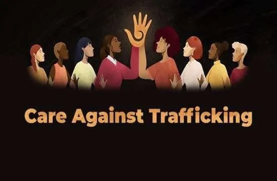 Care against human trafficking