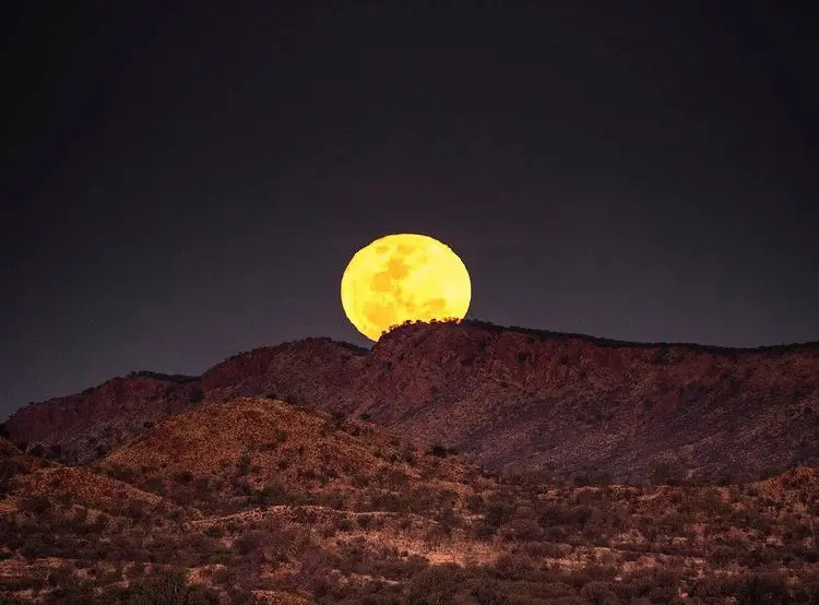 Full Moon at Alice Springs