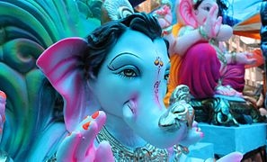 Lord Ganesha in Blue
