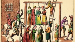 hanging of witches
