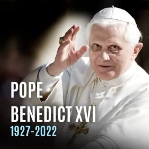 Pope Benedict and Human Values 