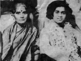 Easwaramma and Sri Sathya Sai Baba