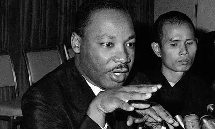 Martin Luther King with Thich Nhat Hanh